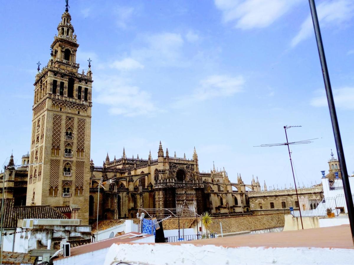 ¡En Frente De La Giralda-Catedral! Lejlighed Sevilla Eksteriør billede